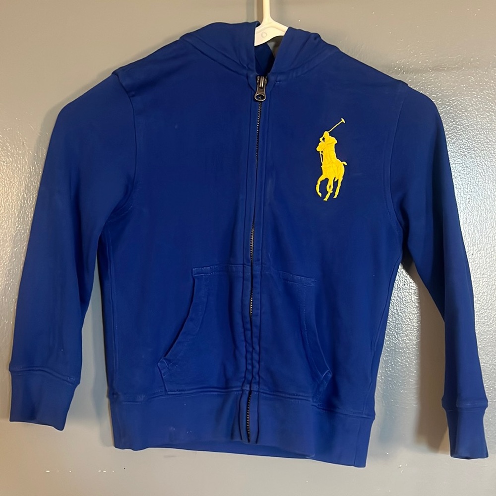 Ralph Lauren polo hoodie size 5 Childrens .